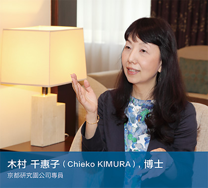 Chieko KIMURA, PhD EXECUTIVE OFFICER　KYOTO RESEARCH PARK CORP.